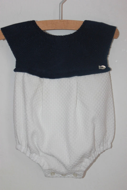 tweedehands-donkerblauw-wit-zomers-kort-pakje-maat-56-baby-meisje-paz-rodriguez