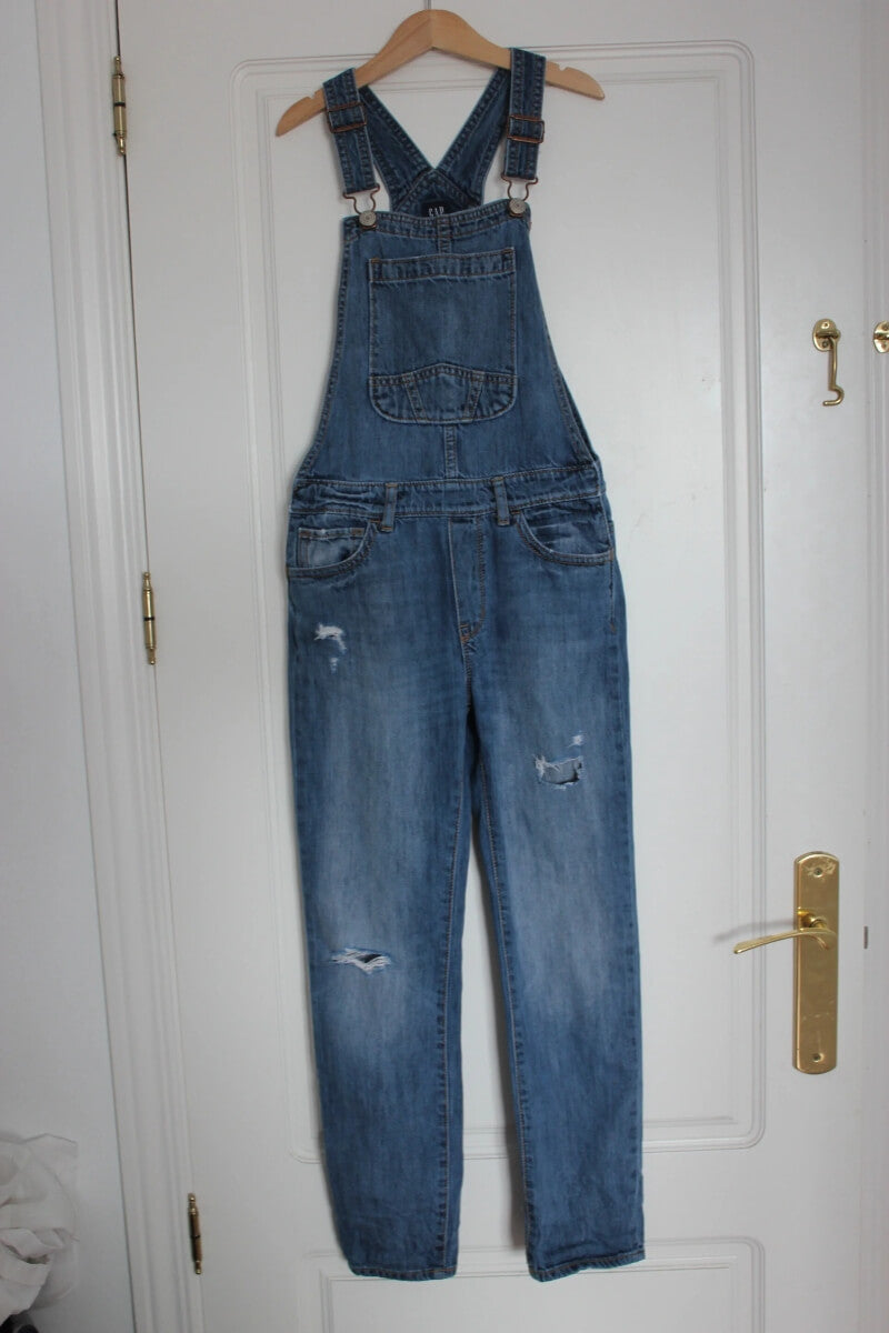 tweedehands-lange-jeans-salopette-maat-140-meisje-gap