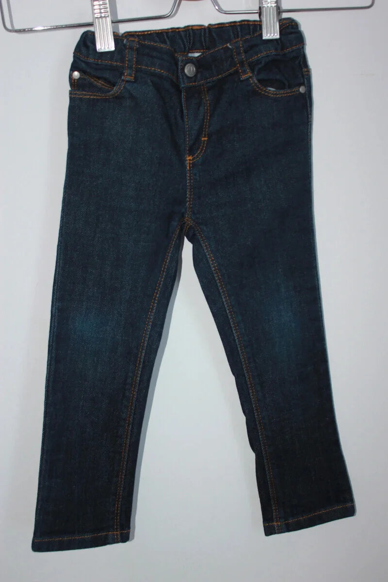 tweedehands-donkerblauwe-unisex-jeans-maat-92-petit-bateau