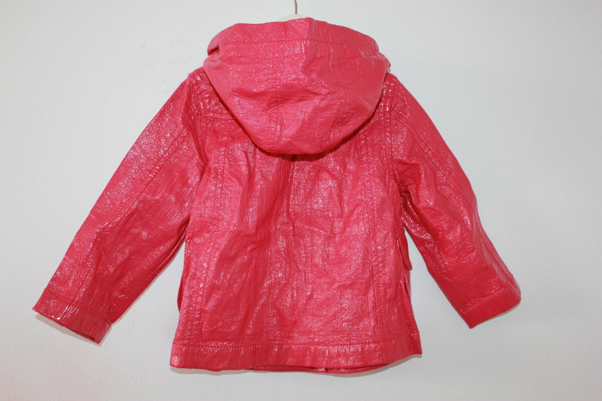 tweedehands-fuchsia-regenjas-maat-74-baby-meisje-zara