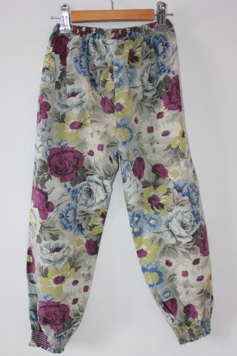 tweedehands-gebloemde-zomerse-lange-broek-multicolour-meisje-maat-116-cfk