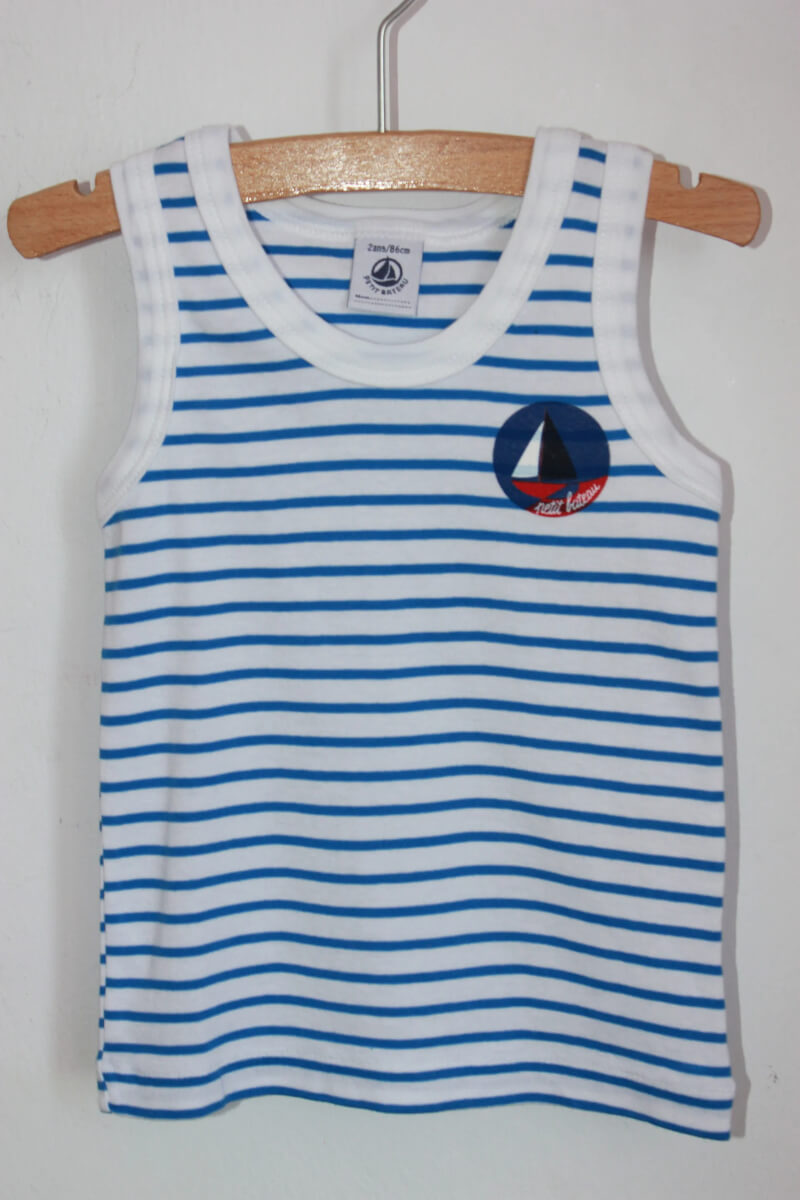 blauw-wit-gestreept-mouwloos-shirt-maat-86-baby-petit-bateau