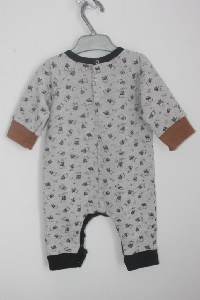 tweedehands-grijs-pakje-lange-mouwen-maat-62-baby-jongen-petit-bateau