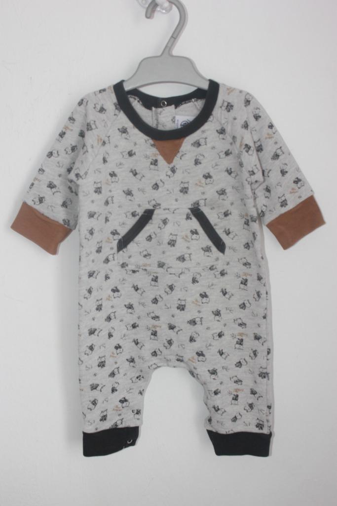 tweedehands-grijs-pakje-lange-mouwen-maat-62-baby-jongen-petit-bateau