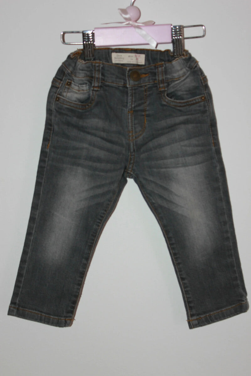 tweedehands-grijsblauwe-unisex-jeans-maat-80-baby-zara