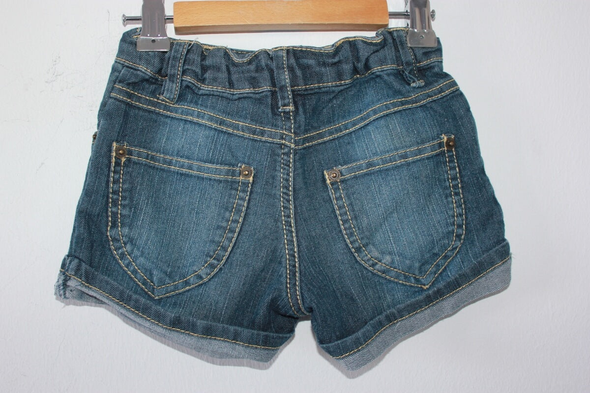 tweedehands-korte-jeans-maat-104-meisje-vynil-fraise