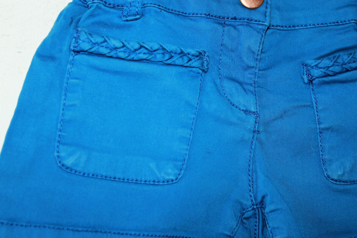 tweedehands-koningsblauwe-korte-broek-meisje-maat-98-carrement-beau