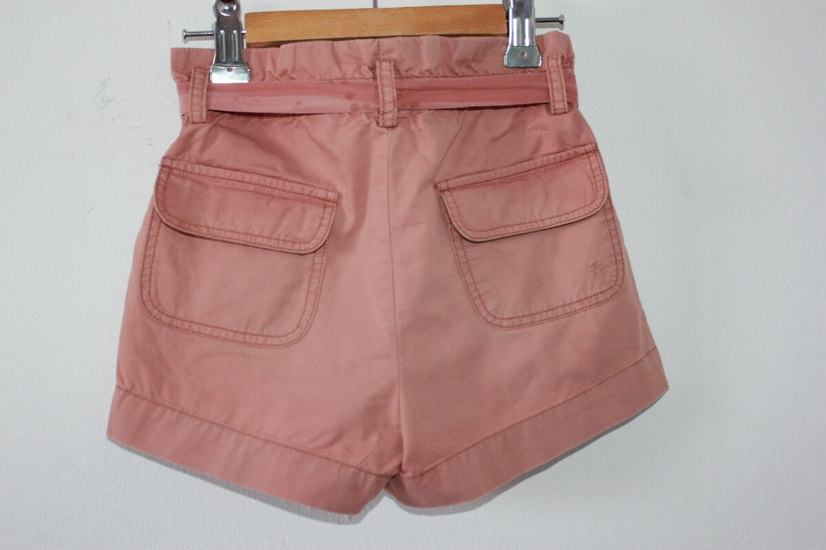 tweedehands-zomerse-koraalroze-short-maat-98-meisje-bonpoint