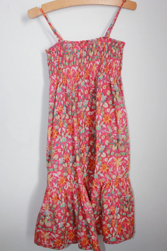 tweedehands-zomerse-liberty-jurk-multicolour-maat-110-meisje-zara-home