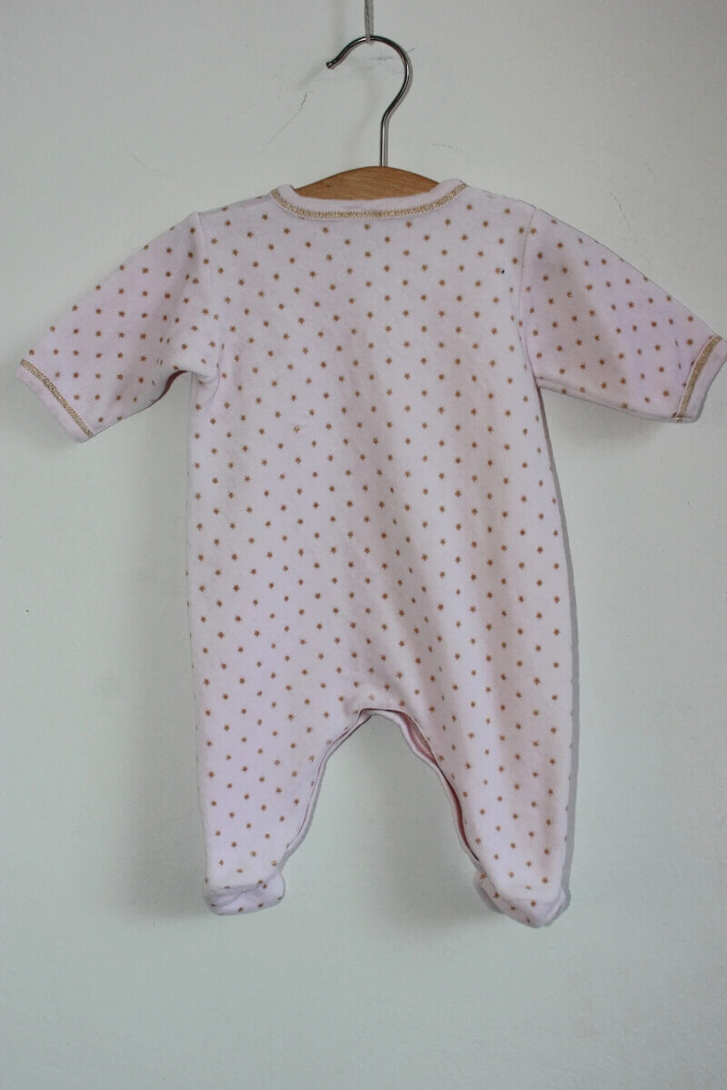 tweedehands-roze-boxpakje-gouden-sterren-maat-56-petit-bateau