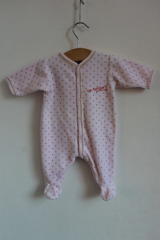 tweedehands-roze-boxpakje-gouden-sterren-maat-56-petit-bateau