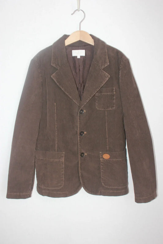 bruine-corduroy-blazer-maat-146-jongen-gucci