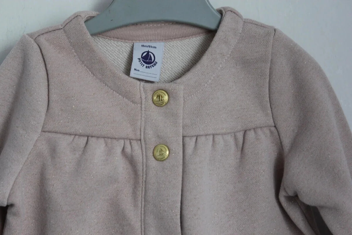 poederroze-vest-gouden-glitter-maat-74-baby-petit-bateau