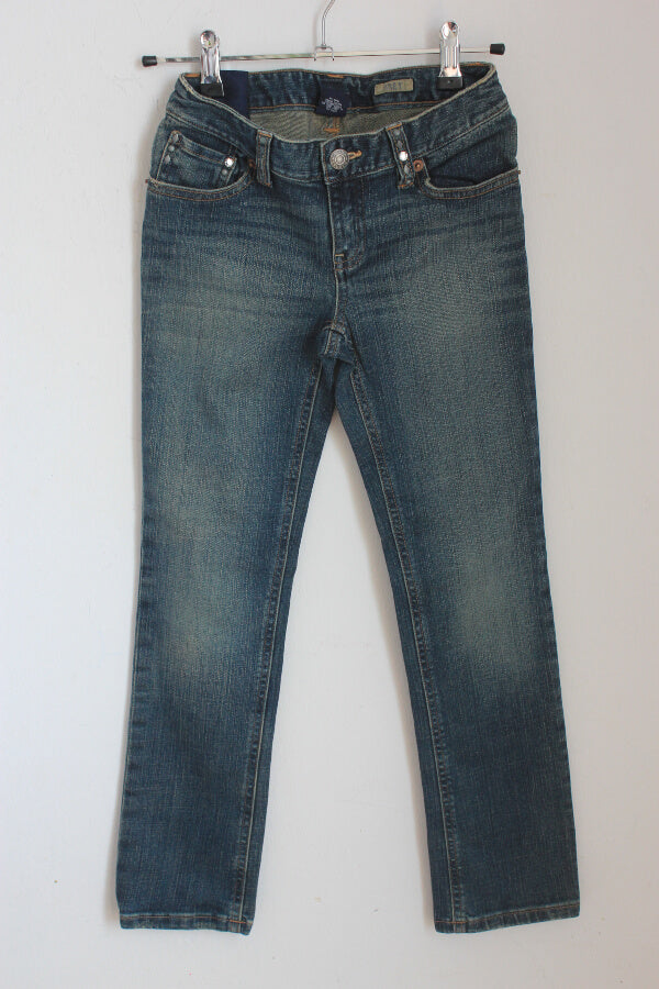 tweedehands-blauwe-jeans-maat-122-meisje-ralph-lauren