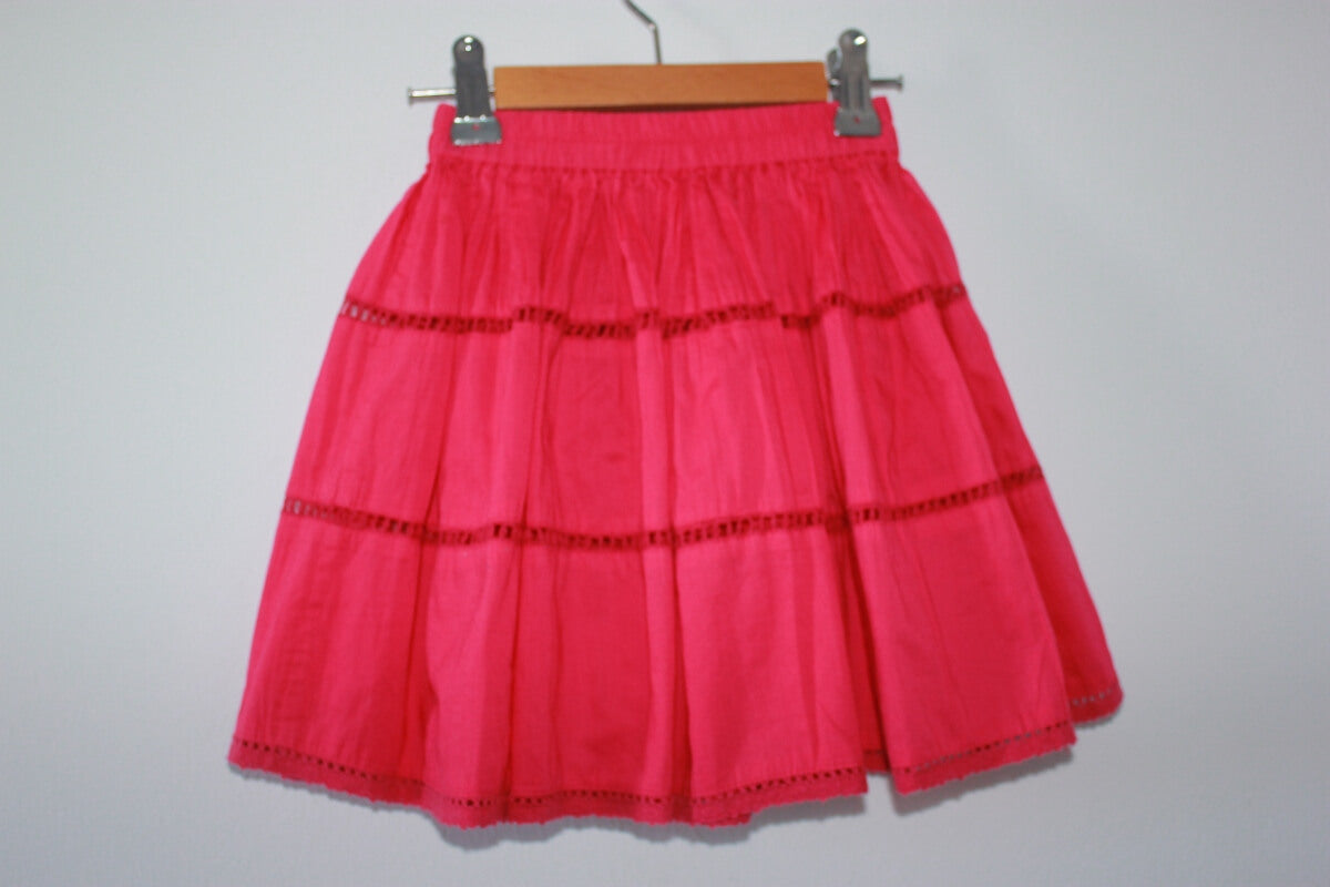 tweedehands-fuchsia-zomerse-rok-maat-92-meisje-Benetton