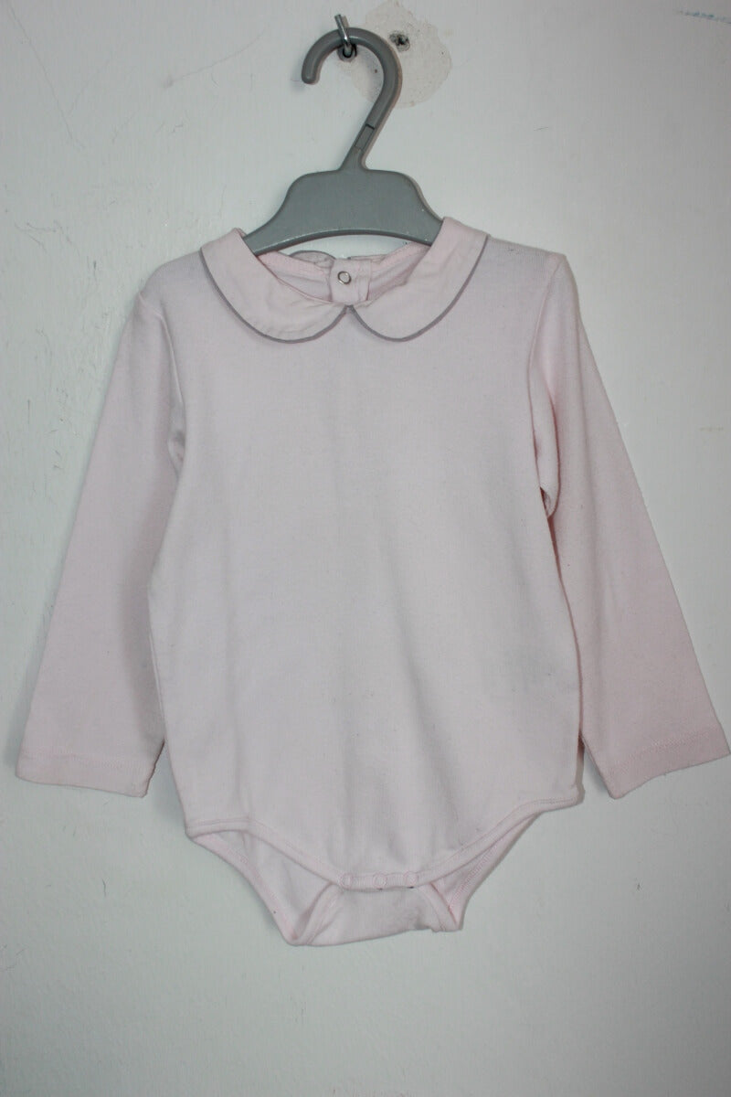 tweedehands-roze-romperpakje-lange-mouwen-maat-80-baby-meisje-jacadi