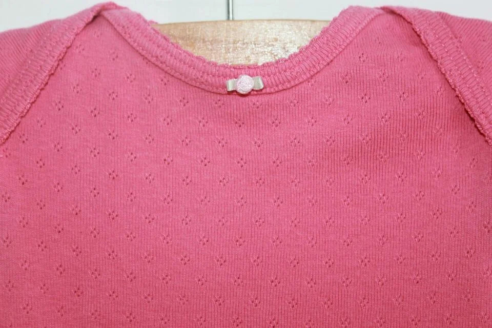 preloved-fuchsia-romper-korte-mouwen-maat-68-petit-bateau