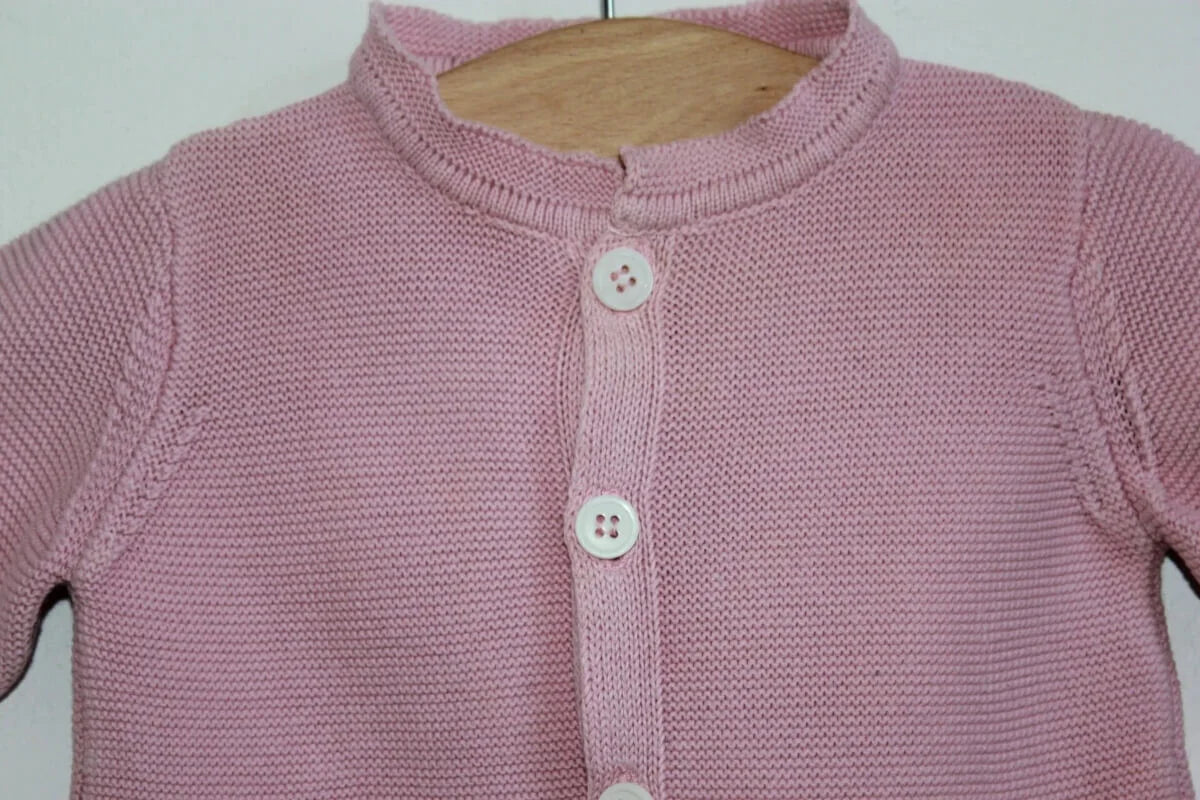 tweedehands-roze-vest-maat-62-baby-petit-bateau