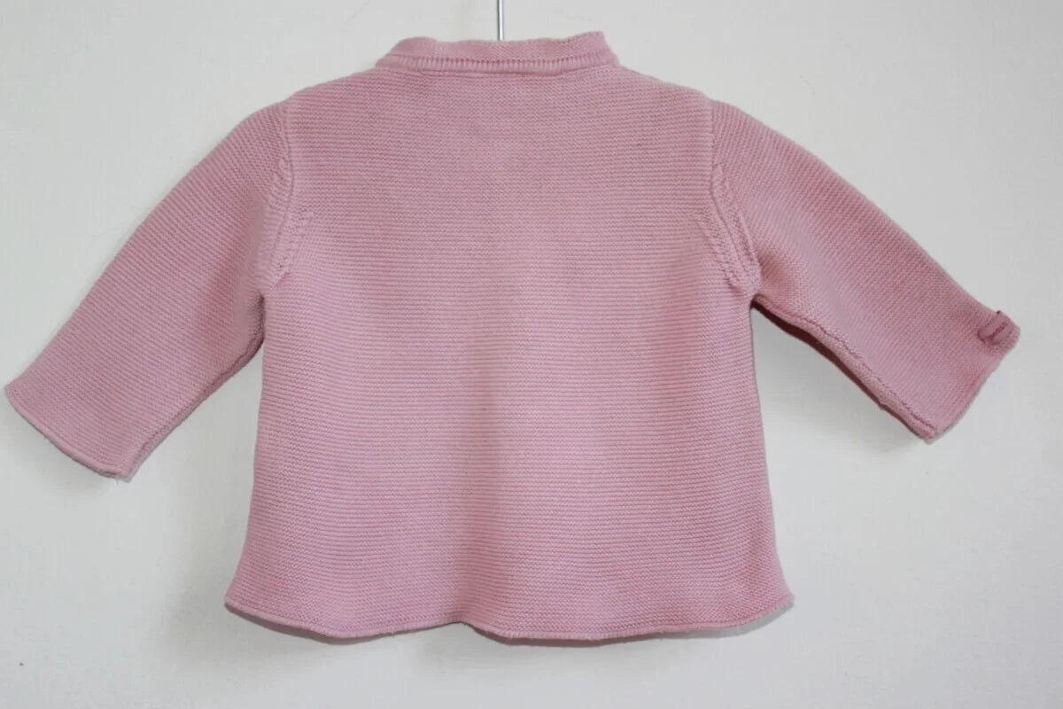 tweedehands-roze-vest-maat-62-baby-petit-bateau