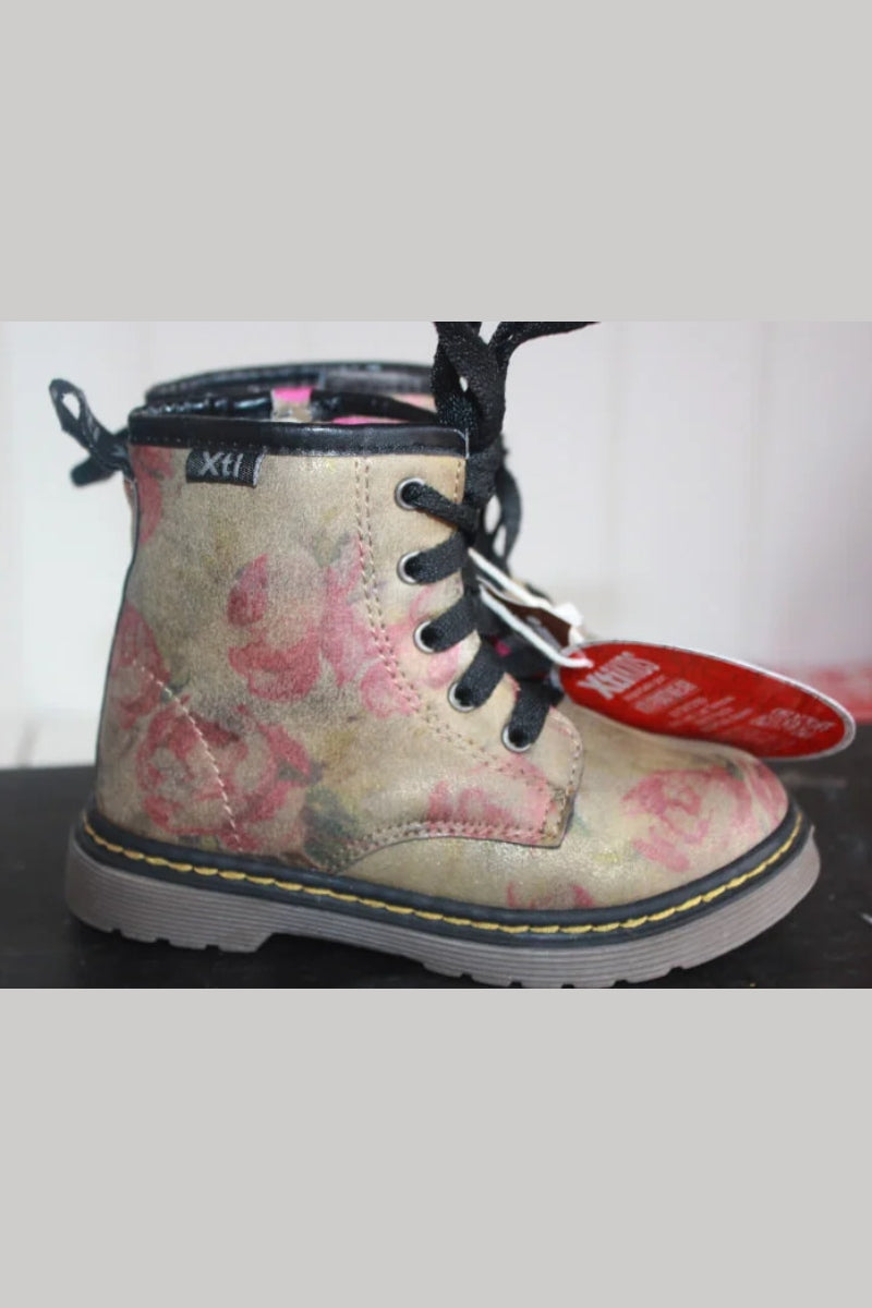 korte-gebloemde-laarzen-multicolour-dr-martens-model-xti-maat-25-meisje