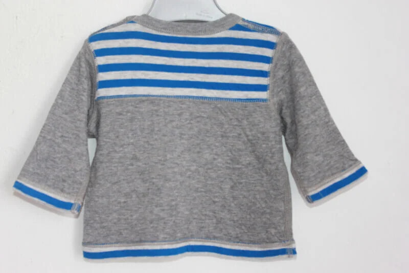 tweedehands-grijze-longsleeve-baby-jongen-maat-62-petit-bateau