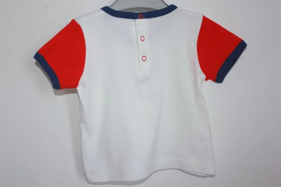 tweedehands-rood-wit-blauw-t-shirt-korte-mouwen-baby-maat-68-petit-bateau