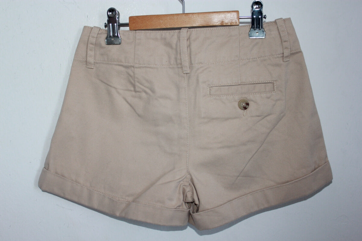 tweedehands-beige-korte-broek-maat-128-meisje-ralph-lauren