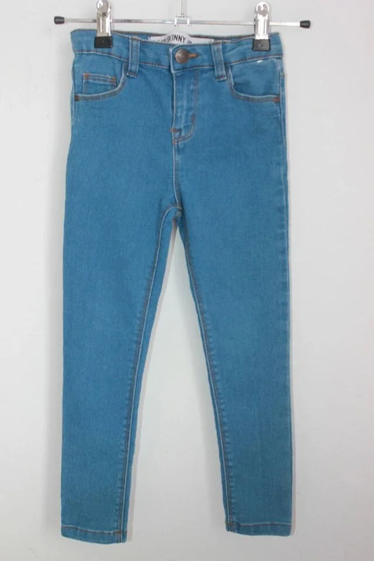 tweedehands-blauwe-skinny-jeans-maat-110-meisje-denim-and-co