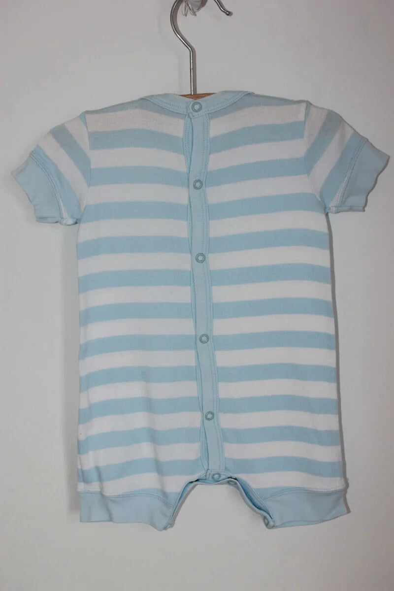 tweedehands-lichtblauw-wit-kort-gestreept-zomers-pakje-maat-62-petit-bateau