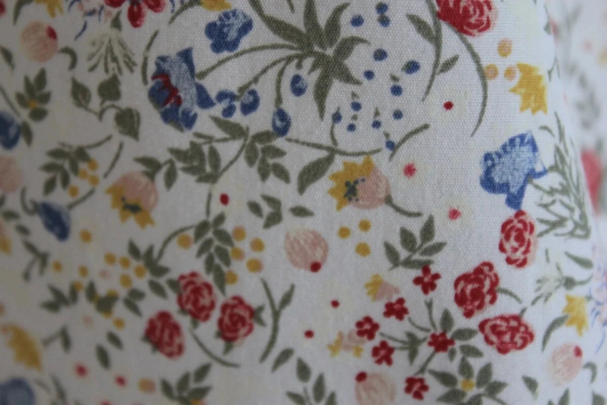 tweedehands zomerse mouwloze katoenen gebloemde jurk in multicolour van jacadi maat 68