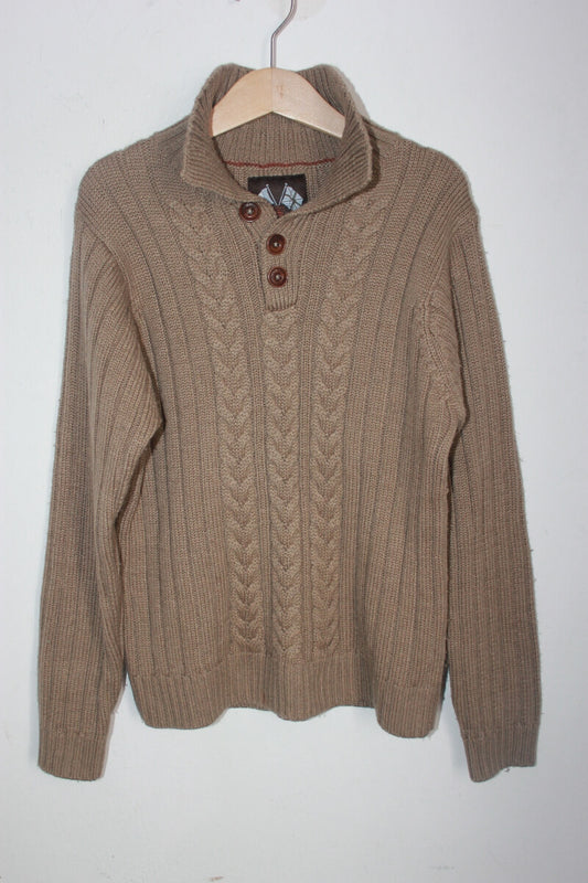 tweedehands beige jacadi trui in maat 140 voor een jongen