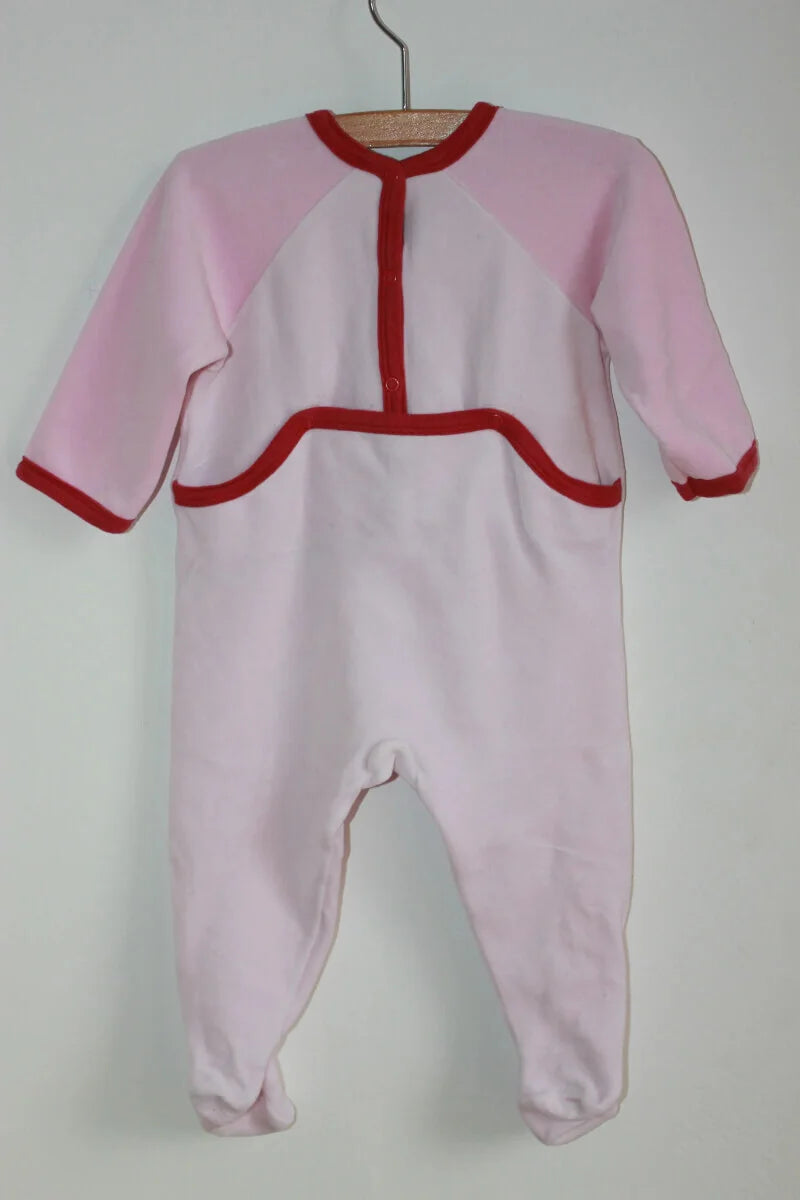 tweedehands-roze-velours-boxpakje-maat-74-petit-bateau