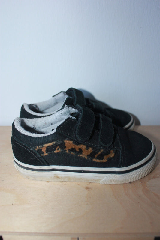 tweedehands-schoenen-luipaardprint-vans-meisje-maat-22