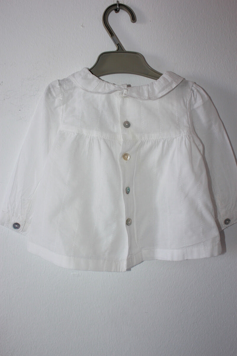 tweedehands-witte-blouse-volantkraag-maat-68-baby-meisje-charanga