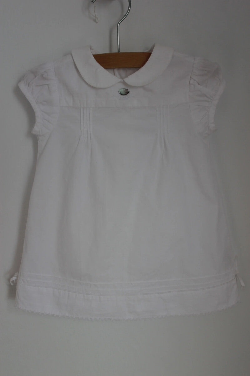 tweedehands-witte-zomerse-jurk-korte-mouwen-maat-68-baby-meisje-jacadi