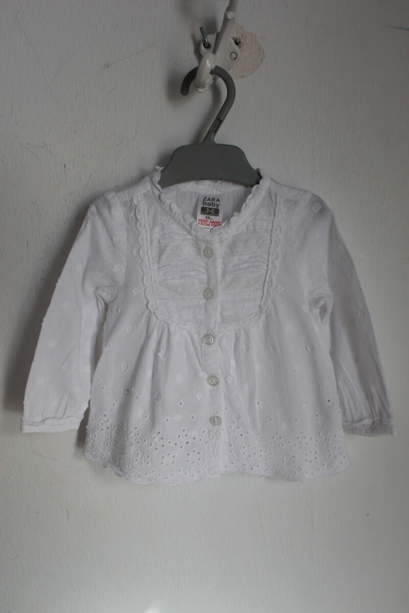 tweedehands-witte-blouse-lange-mouwen-maat-68-baby-meisje-zara