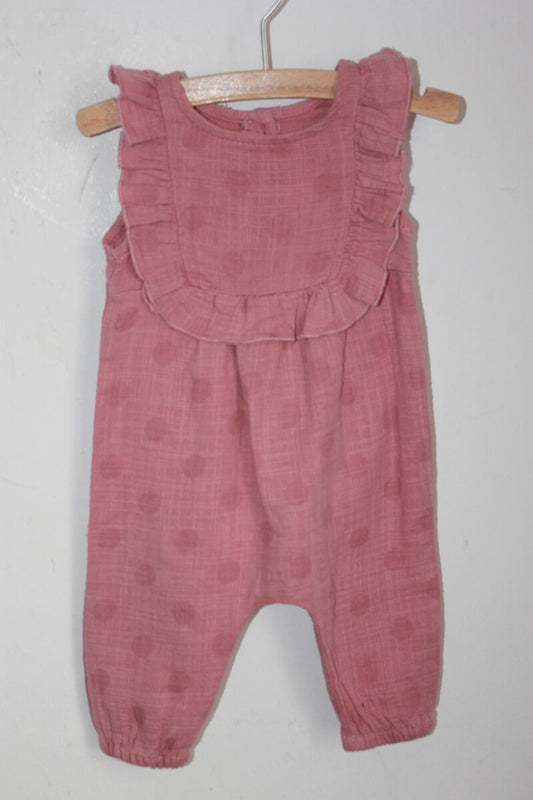 preloved-roze-zomers-pakje-volant-maat-62-zara-baby-meisje