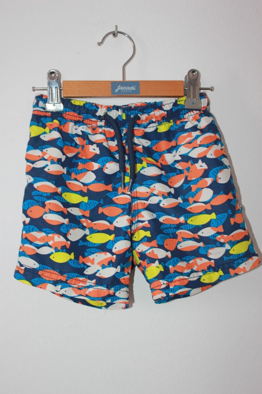 tweedehands-zwemshort-vissen-multicolour-maat-98-jongen-dpam